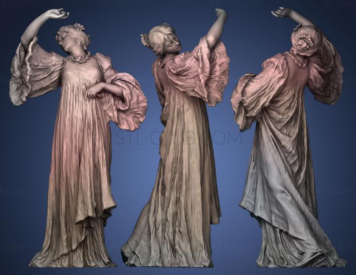 3D model Figure of a Dancer (STL)